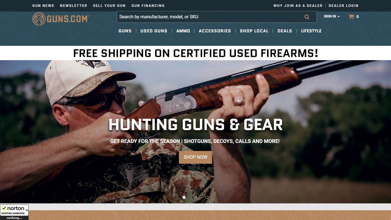 The Easiest Place to Buy Guns :: Guns.com