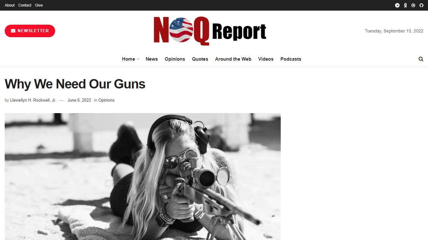 Why We Need Our Guns - noqreport.com